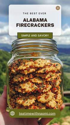 Turn up the flavor with these bold and zesty Alabama Firecrackers! Perfectly seasoned crackers with a spicy kick make the ultimate snack for any occasion. Whether you’re hosting a party, packing road trip snacks, or just craving something savory, these crackers are guaranteed to satisfy. Easy to make and even easier to love!
🌶️ What’s your go-to spicy snack? Save this recipe to spice things up!
#PartySnacks #SpicyRecipes #SnackIdeas #AlabamaFirecrackers #BoldFlavors Packing Road Trip, Seasoned Crackers, Trip Snacks, Road Trip Snacks, Southern Cuisine, Favorite Dips, Spicy Snacks