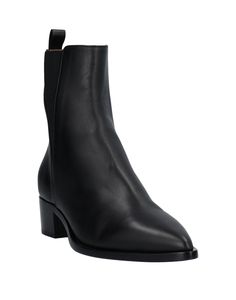 leather, no appliqués, two-tone, leather lining, elasticized gores, narrow toeline, square heel, leather sole, contains non-textile parts of animal origin , Color: Black , Size: 7 Womens Boots Ankle, Chelsea Boots, Two Tone, Chelsea, Black Women, Ankle Boot, Ankle Boots, Textiles, Heels