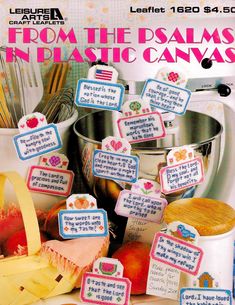 an advertisement for plastic candy from the palms in plastic canvass, with instructions on how to use them