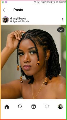 Braided hairstyles for teens Natural Hair Box Braids, Protective Hairstyles For Natural Hair, Natural Hairstyle, African Hair Braiding Styles