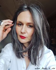 Hair Doo, Silver Haired Beauties, Grey Hair Coverage, Being Confident, What Others Think, Silver Grey Hair