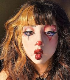 Clown Halloween, Cool Makeup Looks, Dope Makeup