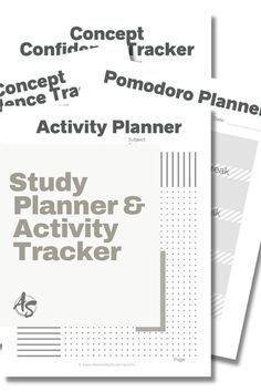 Study Planner & Activity Tracker Free Study Planner, Study Goals, Study Schedule, Academic Success, Study Skills, Activity Tracker, Study Time, Study Planner, Take The First Step