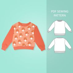 Long Sleeve Sweatshirt PDF Sewing Pattern For Babies And Toddlers Easy to make! Suitable for beginners! Pattern can be printed at home on an international standard printer paper or in the print shop on a large format paper. Pattern has two seam allowance options: with seam allowance included or without seam allowance. Instant file download after payment. Has measurements in centimeters and in inches. Digital download includes 4 files: 1. Pattern file + manual without seam allowance for home prin Greenhouse Building, Shoe Patterns, Minikane Doll, Sweatshirt Pattern, Dolls Shoes, Baby Bibs Patterns, Quilts Patterns, Pull Bebe, Bib Pattern