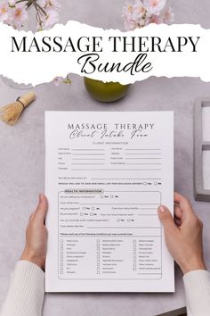 Simplify your client intake process with this all-inclusive set of massage therapy forms. Get everything from consent forms, medical history templates, and treatment plans to feedback forms, ensuring professional record-keeping and legal compliance. Perfect for massage therapists and wellness businesses seeking efficient, customizable solutions. Record Template, Health History Form, Massage Business, Consent Forms, Wellness Business, Form Template, Medical History, Massage Therapist, Business Tools