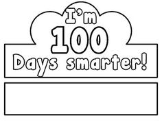 a sign that says i'm 100 days smarter