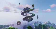 Air Elemental, Minecraft Garden, Minecraft Mansion, Minecraft Structures, Minecraft Interior Design, Minecraft Castle, Cute Minecraft Houses, Minecraft City