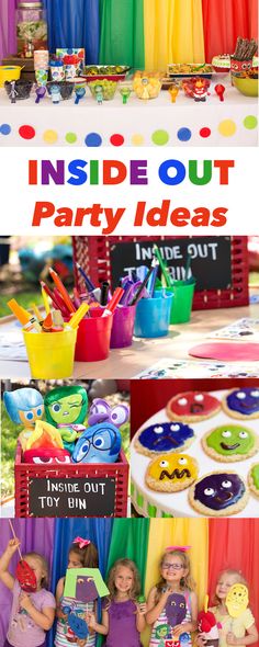 the inside out party ideas for kids