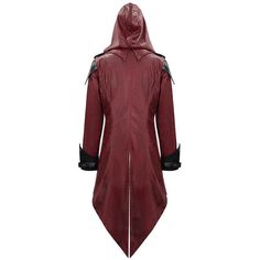 Movie Wearing Cool Actor Black Hooded Leather Long Coats For Men µ丱±¾ Gothic Leather Outerwear For Fall, Fall Gothic Leather Outerwear, Hooded Outerwear For Fall Costume Party, Vampire Style Cosplay Outerwear For Fall, Vampire Style Outerwear For Costume Party In Fall, Hooded Costume Outerwear For Fall, Hooded Outerwear For Cosplay In Fall, Vampire Style Winter Costume Outerwear, Steampunk Hooded Outerwear For Fall