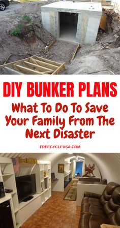 Bunker Ideas, Doomsday Bunker, Off Grid Survival, Earth Sheltered