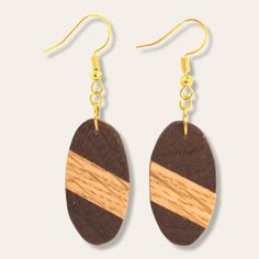 Wow, these natural wood inlay earrings are absolutely beautiful! The walnut and red oak combination is definitely unique, and I'm sure they'll look amazing with any outfit. Not only are they stylish and easy to wear, but they also make a great gift - perfect for any friends or family who love nature. I know they'll appreciate the quality and beauty of these earrings. Oval Earrings, Wood Inlay, Oval Earring, Love Nature, Red Oak, Sophisticated Style, Natural Wood, I Know, Walnut