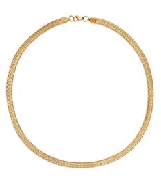 16 Inch Gold Herringbone Chain Trendy Gold-tone Tarnish Resistant Chain Necklace, Chic Everyday Gold Snake Chain Necklace, Trendy Gold Snake Chain Necklace With Adjustable Chain, Chic Gold Snake Chain Necklace For Everyday, Gold Snake Chain Choker For Everyday, Trendy Snake Chain Choker, Trendy Gold Snake Chain Necklace With Delicate Chain, Everyday Gold Snake Chain Necklace, Everyday Gold Herringbone Necklace