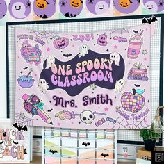 one spooky classroom mrs smith halloween banner