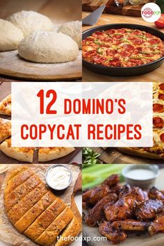 Top 12 Domino’s Copycat Recipes Dominos Pasta, Dominos Recipe, Big Family Meals, Egg Mcmuffin, Domino’s Pizza, Entitled People, Cooking Recipes For Dinner, Secret Menu Items