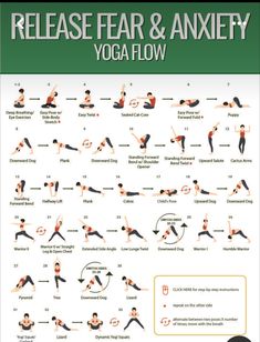 the poster shows how to do yoga for flexibility and flexibility, as well as other exercises