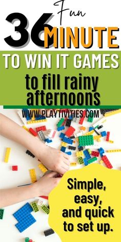 three fun games to play with legos