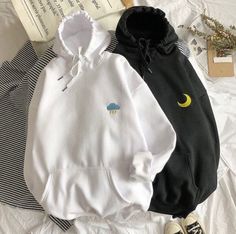 This unisex embroidered hoodie is very comfy and adds a little sparkle to any outfit! It's handmade and good quality. * 60% cotton, 40% polyester * Classic fit * feels soft and pilling reduced * Double-needle stitched Cheap Embroidered Hooded Sweatshirt, Matching Hoodies, Autumn Trends, Oversized Hoodies, Diy Vetement, Couples Hoodies, Women Hoodies Sweatshirts, Casual Sets, Oversize Hoodie