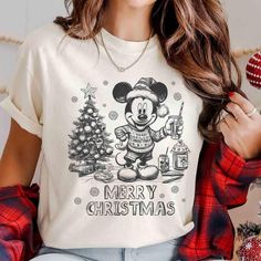 Vintage Retro Merry Christmas Mickey Mouse Shirt, Disney Christmas Shirt, Christmas Family Shirt, Mickey Sketch Shirt, Christmas Gift x PeckShirt.  christmas shirt,  disneyland shirt,  disney christmas,  disney christmas tee,  vintage christmas,  disney aesthetic,  mickey christmas,  disney family shirt,  disney trip shirt,  disneyland christmas, mickey shirt,  very merry christmas,  walt disney world ... Diy Disney Christmas Shirts, Disney World Christmas Shirts, Mickey Sketch, Aesthetic Disneyland, Christmas Disneyland, Christmas Mickey Mouse, Retro Merry Christmas, Disneyland Shirt, Aesthetic Disney