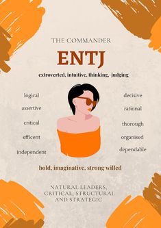 Entj Girl, Entj Characters, Entj Aesthetic, Mbti Entj, Entj Mbti, Intuitive Thinking, Cameron Payne