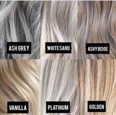 Lob Highlights Blondes, Highlighted Blonde, Grey Blonde Hair, Grey Blonde, Ash Blonde Hair, Gray Hair Highlights, Balayage Hair Blonde, Shades Of Blonde, Brown Blonde Hair