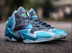 GAMMA blue LEBRON 11's❤️❤️❤️ Kobe 9 Shoes, Kd 6 Shoes, Kobe 8 Shoes, Nike Lebron Shoes, Kevin Durant Shoes, Lebron 11, Lebron James Shoes, Tiffany Blue Nikes, Kobe 9