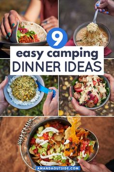 the ultimate guide to camping dinner ideas