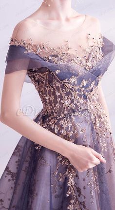 Purple Prom Gown, Purple Prom, Luxury Party, 파티 드레스, Delicate Embroidery, Formal Evening Dress, Ball Gowns Evening