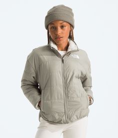 With Heatseeker™ insulation and a water-repellent finish on one side, and high-pile fleece on the other, the Girls’ Reversible Shasta Full-Zip Hooded Jacket offers a powerful pairing against winter’s worst. The reversible design allows them to quickly adapt to the weather, while a relaxed fit means they’ll have room for layers either way. Shop All Back To Campus. Water-repellent.. Hooded.. .. Reversible. [North Face, Northface, thenorthface, the northface, TNF, tnf] Overalls Boys, Wwe T Shirts, Water Repellent Jacket, North Face Girls, Boys Graphic Tee, Girls Blouse, Swimsuit Cover Ups, Rei Co-op, Girls Jacket