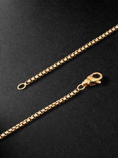 David Yurman’s box chain necklace is classic and versatile, easy to wear with everything from a T-shirt to a suit. It's been made in Italy from polished gold and extremely durable, thanks to the interlocking link pattern. Style yours solo or layered with other styles. Mens Gold Chain Necklace, Box Chain Necklace, Summer Sunglasses, Fine Jewelry Designers, Gold Chain Necklace, Luxury Gifts, Fine Jewellery Necklace, David Yurman, Box Chain