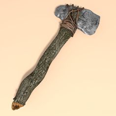 ancient prehistoric stone axe 3d c4d Stone Age Man, Paleo Indians, Native American Tools, Arrowheads Artifacts, Ancient Tools, Indian Artifacts