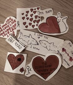 valentine's day crafts for kids to make with paper and stickers on the table