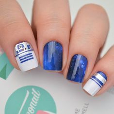 This Nail Wraps item by NailWrapShop has 159 favorites from Etsy shoppers. Ships from Australia. Listed on 02 Feb, 2023 Nerd Nails Art, Video Game Nails, Disney Themed Nails, Design Ongles Courts, R2d2 Star Wars, Pretty Pedicures