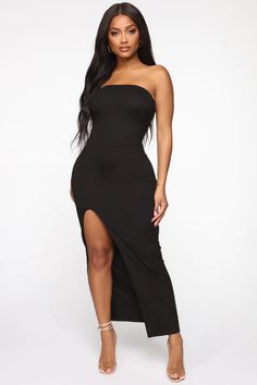 Rayna Tube Maxi Dress - Black | Fashion Nova, Dresses | Fashion Nova Body Con Maxi Dress, Black Tube Dress, Tube Maxi Dress, Tube Maxi Dresses, Black Tube, Beachwear Fashion, Fashion Nova Models, Fashion Nova Dress, Dress Maxi