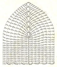 a drawing of an arched window made out of wire