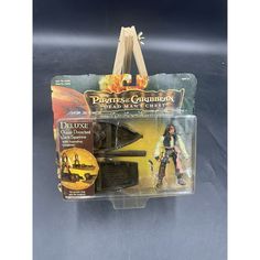 the pirates of the caribbean action figure is in its package, and it's ready to be shipped