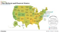 the u s map shows the highest and lowest forest states in each state, according to its population