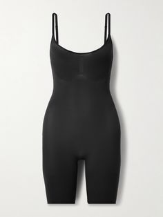 SKIMS' 'Everyday Sculpt' bodysuit offers support, so you'll feel comfortable and confident wearing it all day. It's made from medium compression fabric that cinches the waist and thighs. Use the adjustable straps to perfect the fit. Shape Wear Bodysuit, Airport Outfit Comfy, Shape Wear, Sport Swimwear, Compression Fabric, Airport Outfit, Jeans Dress, Skirt Top, Shapewear