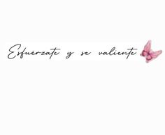 a pink butterfly with the words entrezape y se valentee on it