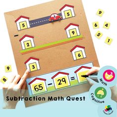 the subtraction math quest is an easy way to learn subtraction numbers