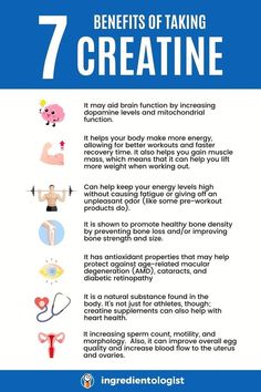 Discover 7 benefits of taking creatine and how it can improve your health and fitness! This post talks about the benefits of taking creatine, from increased strength to better body composition, and more. Tap here to read and understand the health benefits of creatine and why it's a popular health supplement for fitness enthusiasts! | Vitamins Supplements, Healthy Supplements, Diet and Nutrition Supplement Benefits, Herb Benefits, Creatine Supplement, Creatine Benefits, Sports Science, Gain Muscle Mass, Better Body, Improve Brain Function