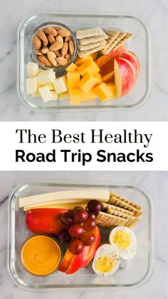 the best healthy road trip snacks