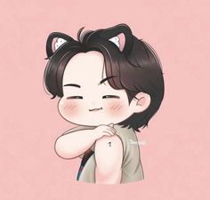 Suga Tattoo, Bts Wallpaper Desktop, Kitten Drawing, Chibi Cat, Park Jimin Cute, Foto Art