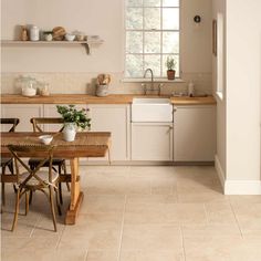 Hartland Abbey Beige floor tile 60x90cm-porcelain floor tile-Original Style-tile.co.uk Beige Tile Kitchen, Beige Floor Tile, Country Kitchen Flooring, Beige Tile, Casa Country, Beige Kitchen, Tile Trends