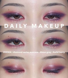 Pastel Eye Makeup, Makeup Suggestions, Ulzzang Makeup, Makeup Tutorial Eyeshadow, Asian Eye Makeup