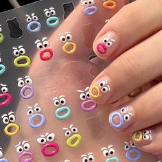 Monster Nails, Nail Art 3d, Funny Expressions, Nail Art Gel, Manicure Diy, Her Nails, Women Health, Sticker Funny, Jelly Nails