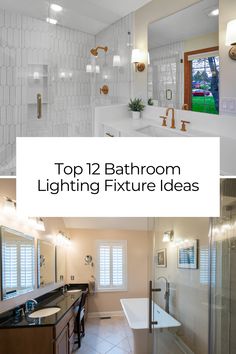 the top 12 bathroom lighting fixture ideas for every homeowner's needs to know