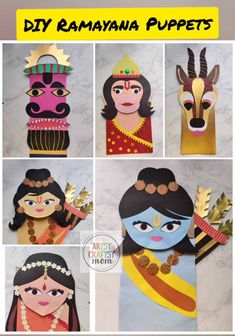 Elephant Paper Craft, Dps School, Puppet Show For Kids, Kg Activities, Mysore Dasara, After School Activity, Puppet Craft, Origami Paper Folding