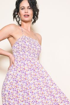 Details Content + Care 100% RayonMachine Wash Cold, Tumble Dry Low, No BleachImport Size + Fit Undergarments: May be worn with a Strapless BraProduct Code: 97742 Lavender Floral, Flowy Maxi Dress, Strapless Bra, Blush Pink, Over 50, Trendy Outfits, Lavender, Maxi Dress, Floral