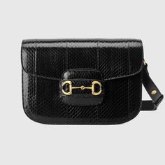 Introduced for Cruise 2020, the Gucci Horsebit 1955 bag is recreated from an archival design. With the same lines and forms first introduced over six decades ago, the accessory unifies the original details with a modern spirit, highlighting the Horsebit. Part of Gucciƒ??s genetic code, the double ring and bar design has been established as one of the most distinctive elements among the House symbols borrowed from the equestrian world. Presented on a small flap shoulder bag, the hardware is paire Valentino Belt, Gucci Belt Sizes, Genetic Code, Gucci Gifts, Guccio Gucci, Gucci Horsebit, Gucci Shoulder Bag, Double Ring, Small Pouches