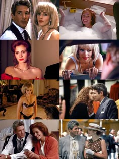 collage of actors and their roles in movies